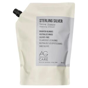 AG HAIR CARE STERLING SILVER TONING SHAMPOO (NEW PACKAGING) JUMBO REFILL